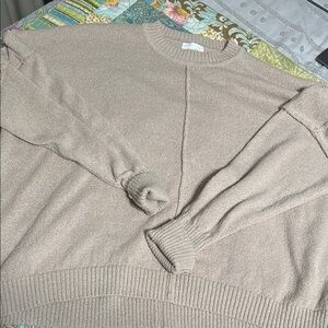 Women's Beige Sweater‎